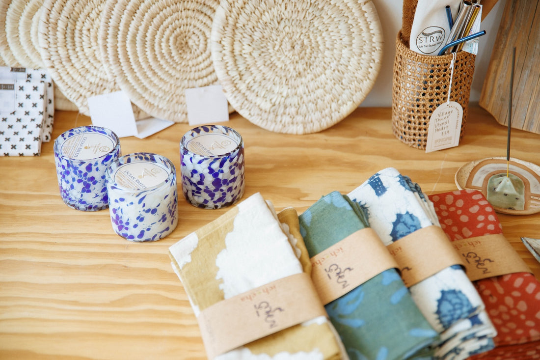 Home goods for sale at Glow in Gulf Shores